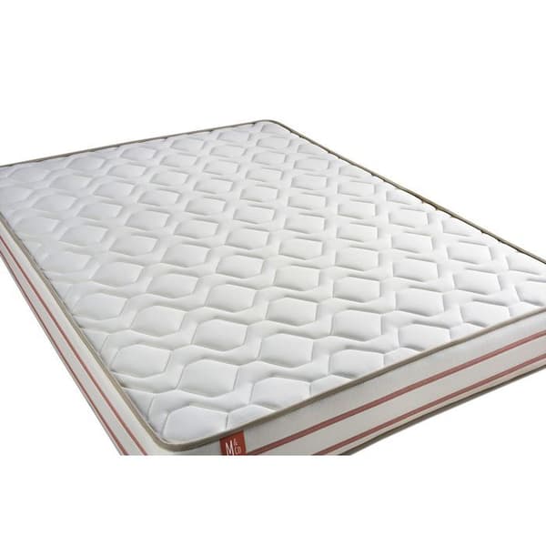 Pack madrass LE DOUX 200x200cm Minnesskum - Tjocklek 24cm + sängbottenkit Vitt