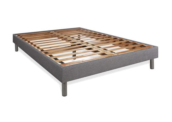 140x200 BodyMax madrassbotten med minnesskum och mikropocketfjädrar - 26 cm - Balanserad - Grå bas