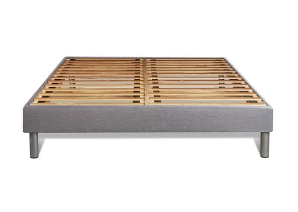 140x200 BodyMax madrassbotten med minnesskum och mikropocketfjädrar - 26 cm - Balanserad - Grå bas
