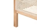 Miniatyrbilde 7 av 9: Seng Lysebrun Furu 180 x 200 cm med Sengegavl Wienerflette Spaltegulv Minimalistisk Rustikk Stil