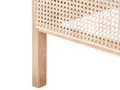 Miniatyrbillede 7 af 9: Seng Lyst Træ 180 x 200 cm Moderne Dobbeltseng med Sengegavl To Mands Høj Sengeramme Minimalistisk Design Træseng