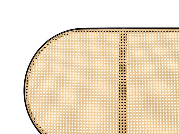 Seng Sort Metal 140 x 200 cm Moderne Trekvart Seng med Sengegavl Halvandenmandsseng Høj Sengeramme Minimalistisk Design Metalseng