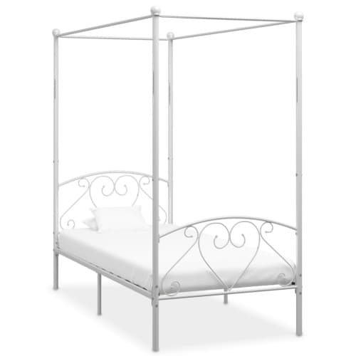 Sänghimmel utan madrass metall 90x200 cm
