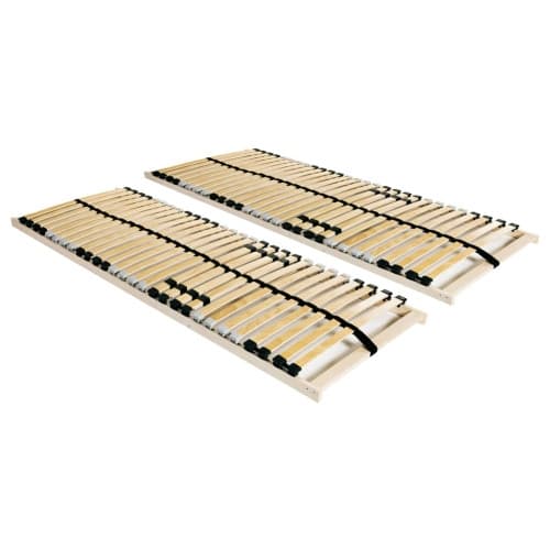 Ribbotten med 28 ribbor 2 st 7 zoner 80x200 cm