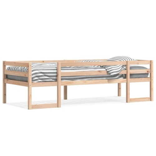 Sängram för barnsäng 80x200 cm massiv furu