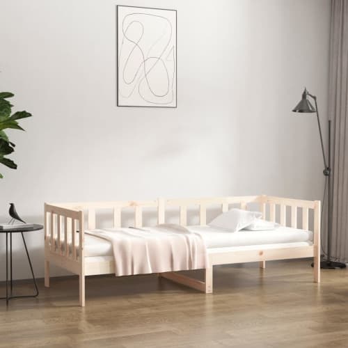 Dagbädd utan madrass 80x200 cm massiv furu