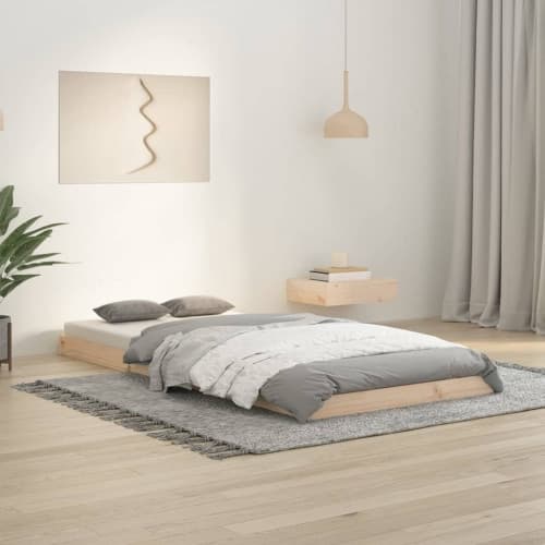 Sängram 90x200 cm massiv furu