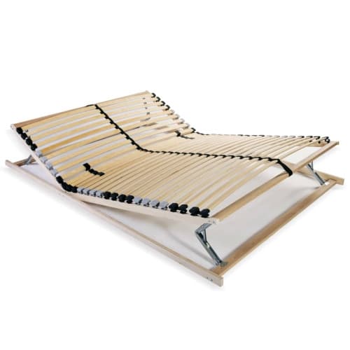 Ribbotten utan madrass med 28 ribbor 7 zoner 120x200 cm