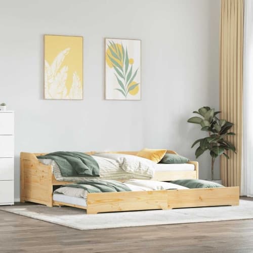 Dagbädd med rull utan madrass "IRUN" 90x200 cm