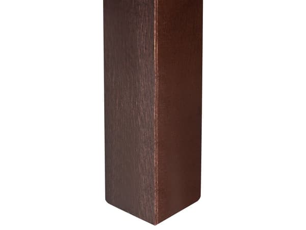 Sengeramme Mørkebrun Furu 160 x 200 cm Lamellbunn Sengegavl Klassisk design Dobbeltseng Soverom