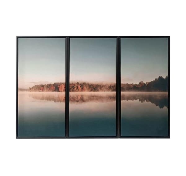 Veggkunst WALLY 30x60cm, lake A