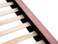 Miniatyrbilde 9 av 11: Seng Rosa Boucle 180 x 200 cm Halvrund sengegavl Minimalistisk og retro stil Soverom Dobbeltseng