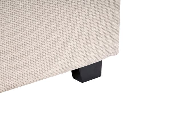 Vandseng Beige Polyester 180 x 200 cm Dekorativ Moderne To Mands Blød Sengegavl Dobbeltseng Sengeramme Vandmadras Design Stofseng