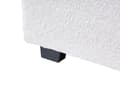 Miniatyrbillede 8 af 11: Vandseng Off White Boucle 160 x 200 cm Dekorativ Moderne To Mands Blød Sengegavl Dobbeltseng Sengeramme Vandmadras Design Stofseng