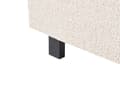 Miniatyrbillede 10 af 11: Seng Off White Boucle 160 x 200 cm Vandseng Moderne Blød Dobbeltseng med Sengegavl Soveværelse Inspiration Kvalitetsseng Vandmadras