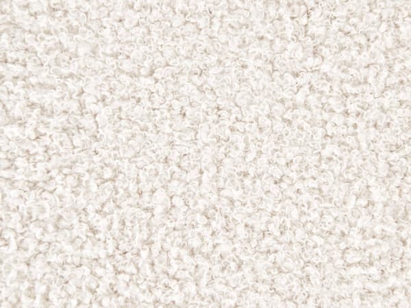 Seng Off White Boucle 160 x 200 cm Vandseng Moderne Blød Dobbeltseng med Sengegavl Soveværelse Inspiration Kvalitetsseng Vandmadras