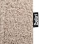 Miniatyrbilde 11 av 11: Sengeramme Taupe Boucle Polstring Svart Metall Ben 160 x 200 cm Slatted med Wingback Sengegavl Soverom Klassisk Minimalistisk