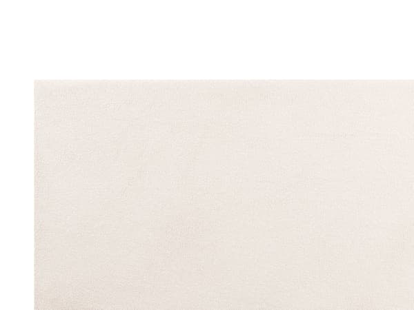 Sengeramme Off White Bouclé 160 x 200 cm Lamellbunn Sengegavl Moderne Design Dobbeltseng Soverom