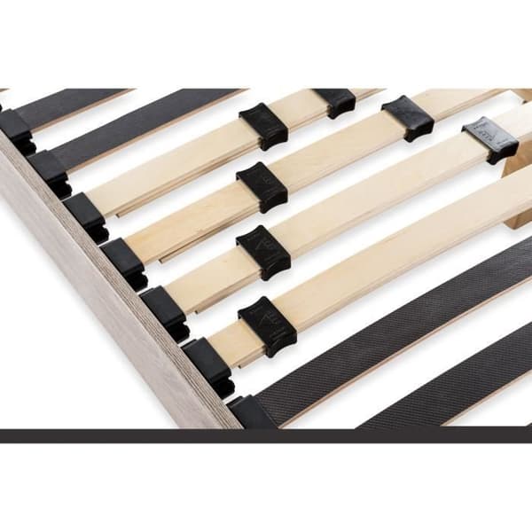 DEKO DREAM Kit sängbotten 140x190 - Ek och grå dekor