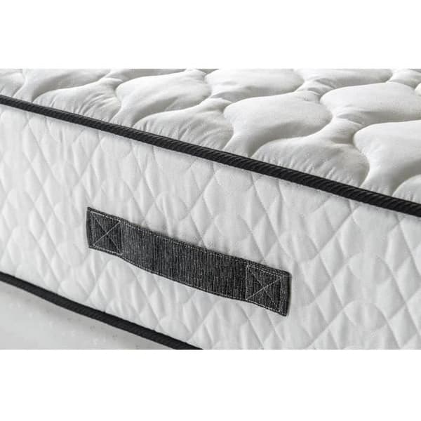 Madrass + resårsats 2 x 90 x 200cm - Pocketfjädrar - 24 cm - 7 komfortzoner - Balanserad - DÉKO DREAM Avkoppling