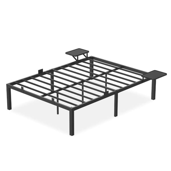 Sängstomme för dubbelsäng, VASAGLE RMB093B01, 200x140x41.3 cm, Svart