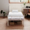 Miniatyrbillede 7 af 10: Rootz Bed Frame - Enkelteng - Høj hovedgærdebed - Opbevaringsplads - Stålramme - 96L X 208W X 88H CM