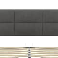 Miniatyrbillede 8 af 10: Rootz Double Seng - Opbevaringsseng - Velvet Bed - LED & USB - Hydraulisk opbevaring - 208,5 cm x 144 cm x 105-115cm