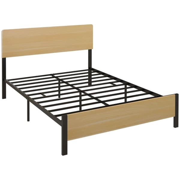 Rootz Kaksivuode - Teräsvuode - Slatted Bed - New York Loft Style - 149cm x 197cm x 104cm - Luonnollinen muotoilu ja optimaalinen vakaus