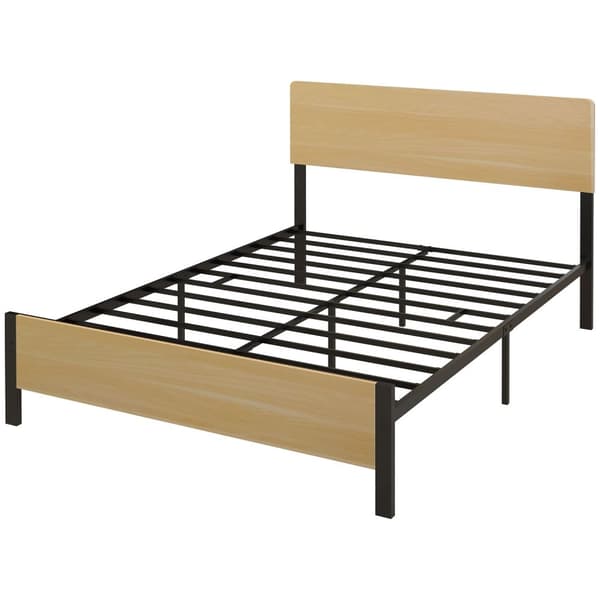 Rootz Kaksivuode - Teräsvuode - Slatted Bed - New York Loft Style - 149cm x 197cm x 104cm - Luonnollinen muotoilu ja optimaalinen vakaus