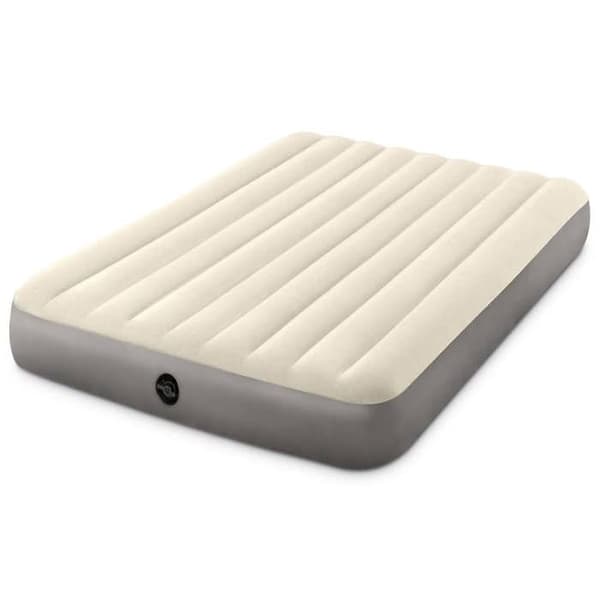 Luftmadras - Intex - Dronning enlig stråle - 203x152x25 cm - 2 pladser - Dura høj