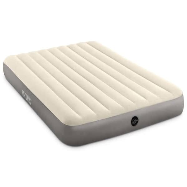 Luftmadras - Intex - Dronning enlig stråle - 203x152x25 cm - 2 pladser - Dura høj