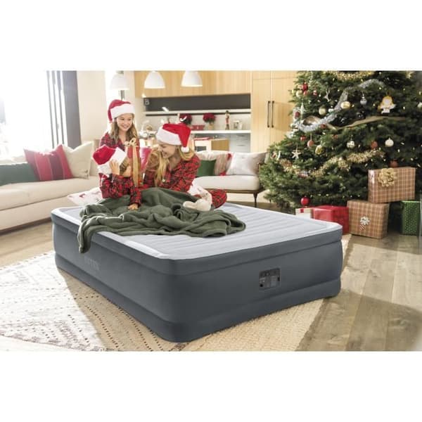 INTEX Comfort Plush Förhöjd extrasäng - elektrisk 2 personer 64414ND
