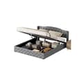 Miniatyrbild 6 av 6: 180 x 200 Lit plat multifunktionell med hydrauliskt stöd, Grå (ETA: 11/4)