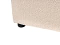 Miniatyrbilde 8 av 10: Seng Beige Boucle Polstring 180 x 200 cm Stor Klassisk Sengegavl med Tre Lameller