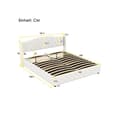 Miniatyrbild 5 av 6: 180 x 200 Lit plat multifunktionell med hydrauliskt stöd, Beige