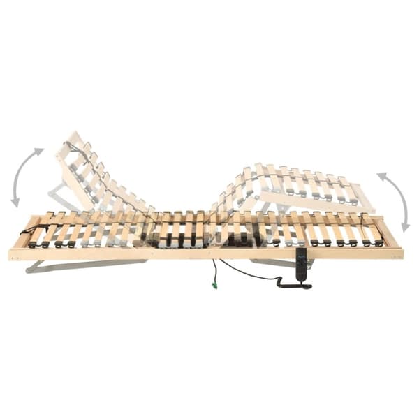 Elektrisk ribbotten med 28 ribbor 7 zoner 90x200 cm