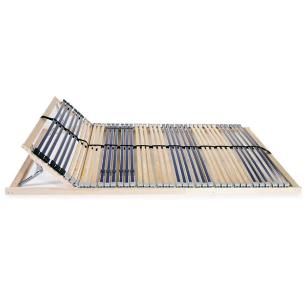 Ribbotten utan madrass med 42 ribbor 7 zoner 140x200 cm