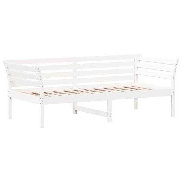 Dagbädd vit 75x190 cm massivt furu