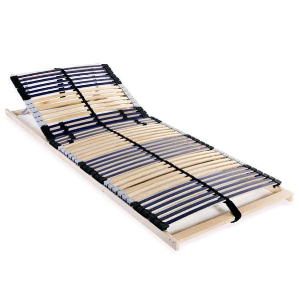 Ribbotten utan madrass med 42 ribbor 7 zoner 70x200 cm