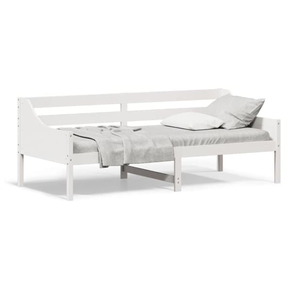 Dagbädd vit 100x200 cm massiv furu