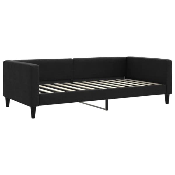 Dagbädd svart 100x200 cm tyg