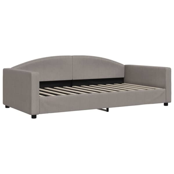 Dagbädd taupe 100x200 cm tyg