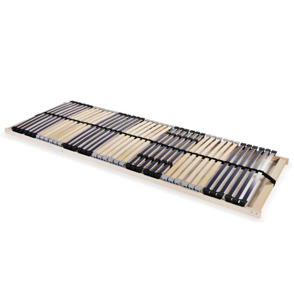 Ribbotten utan madrass med 42 ribbor 7 zoner 90x200 cm