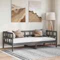 Miniatyrbild 1 av 2: Dagbädd grå 80x200 cm massiv furu