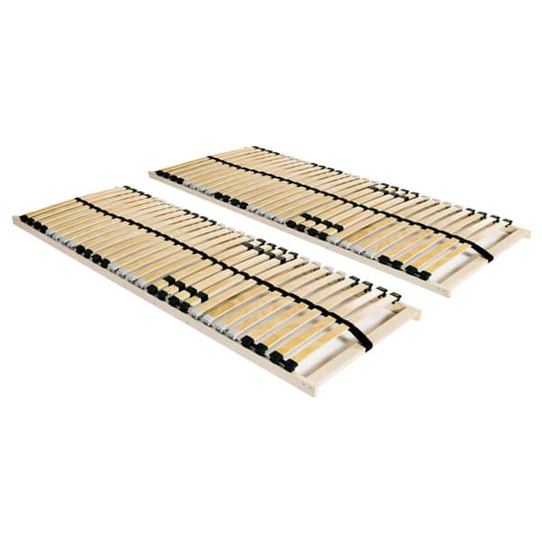 Ribbotten med 28 ribbor 2 st 7 zoner 70x200 cm