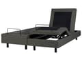 Miniatyrbilde 6 av 11: Elektrisk Seng Lys Grå Polyester 180 x 200 cm Fjernstyrt Justerbar Uten Sengegavl