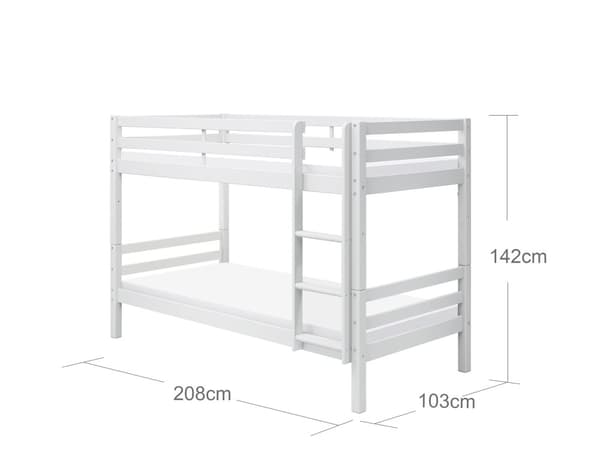 FURNLUX KERROSSÄNKY ACTIM VALKOINEN 90X200CM