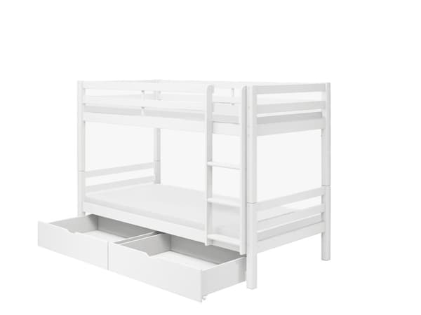 FURNLUX VÅNINGSSÄNG ACTIM VIT 90X200CM