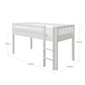 Miniatyrbillede 8 af 8: FURNLUX HØJSENG NORDIC DREAM HVID 90X200CM