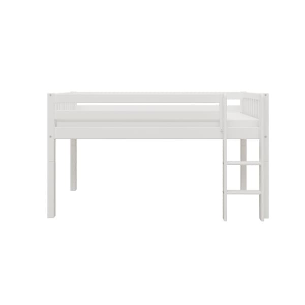 FURNLUX HØJSENG NORDIC DREAM HVID 90X200CM